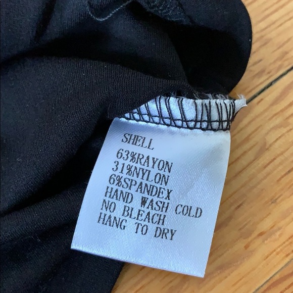 AKIRA Ruffle Some Feathers Top Black/Pink Size S - Picture 9 of 11